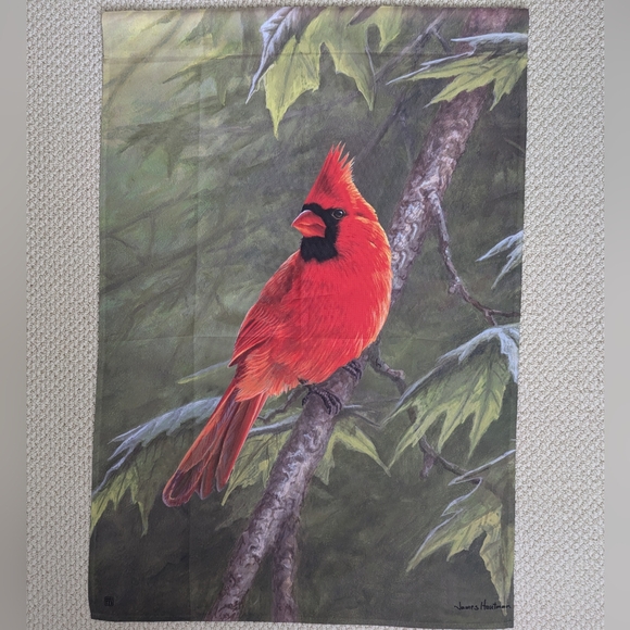 NEW Cardinal 40x28" House Flag Banner STUDIO M Premium Quality Porch Garden Yard - Picture 2 of 14
